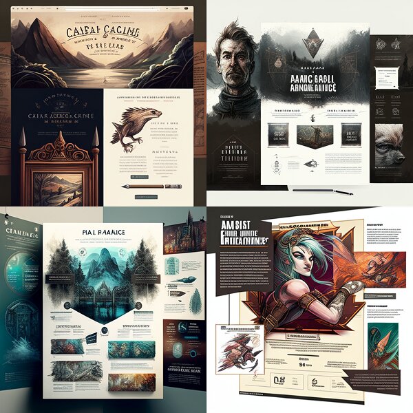 Choix de la charte graphique