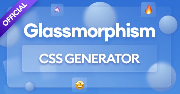 Glassmorphism Generator