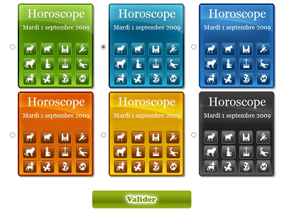 Widget Horoscope